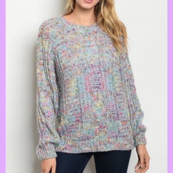 Colorful Sweater - Picture 3 of 6